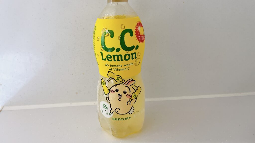 ちぃちぃレモンちいかわサントリーコラボボトル